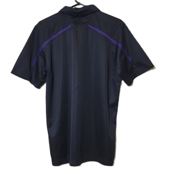 Under Armor Washington‎ Huskies Polo Shirt Black Men's Medium Embroidered Logo - Picture 2 of 9